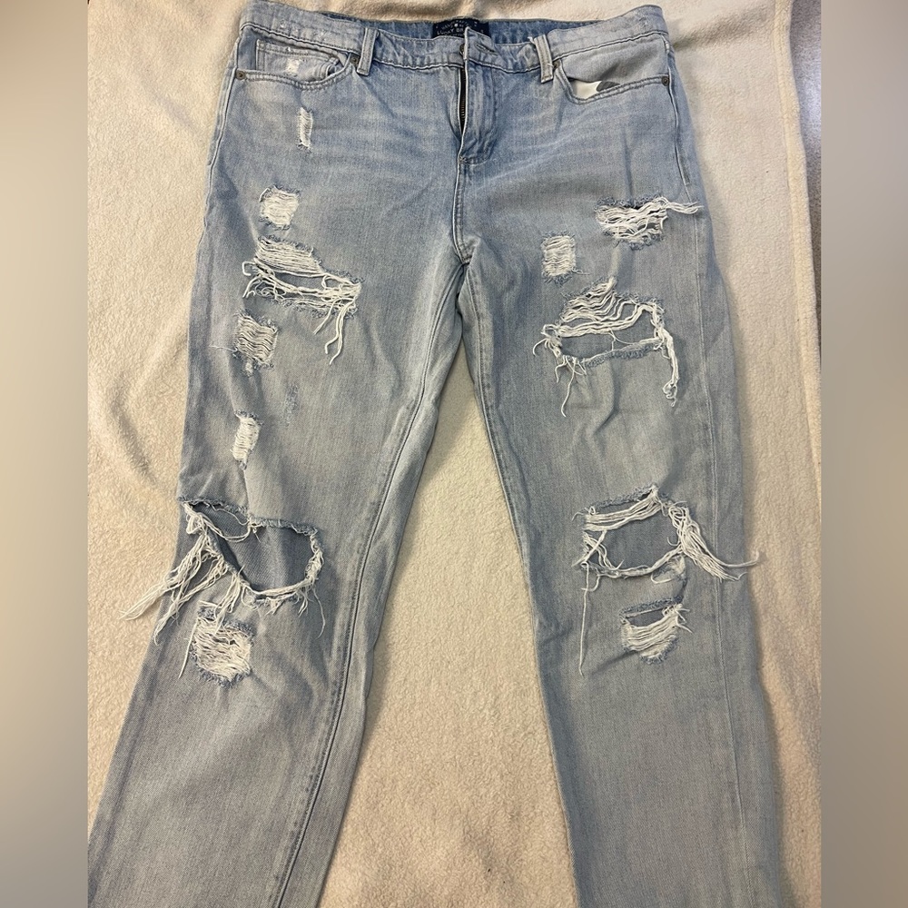 Lucky brand jeans size 12/31 light blue wash